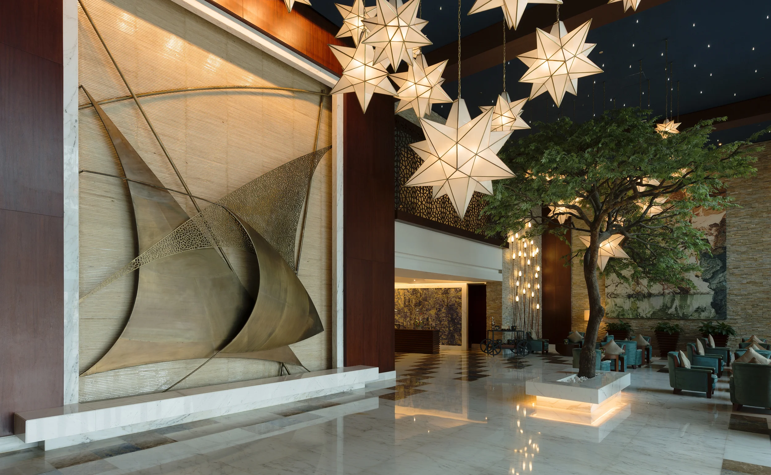 lobby at Sofitel