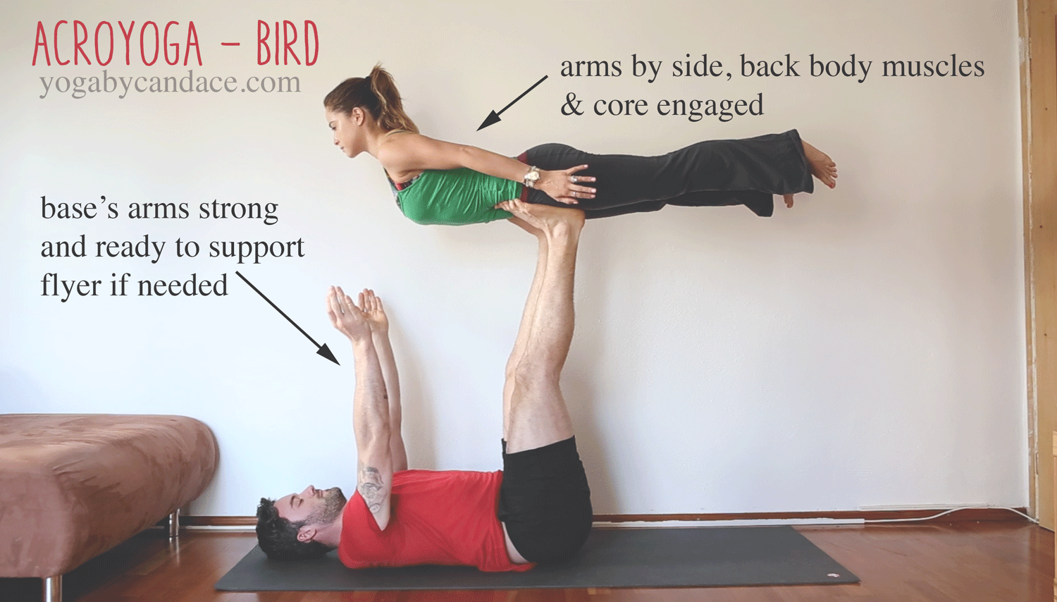 Acro Yoga Poses For Beginners - YouTube