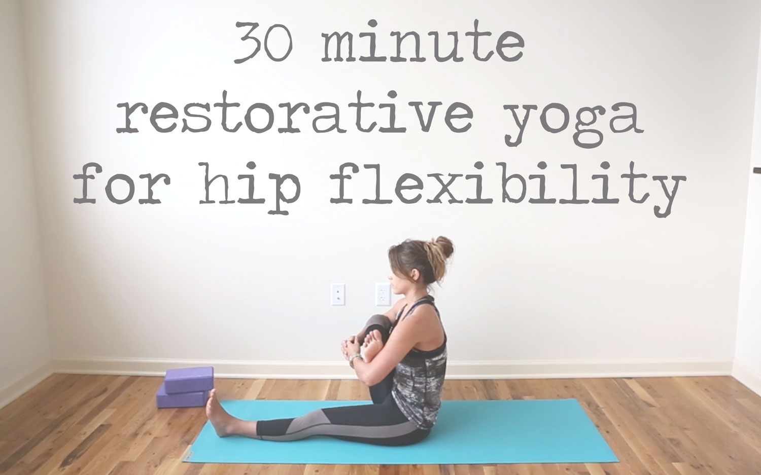 20 Min Restorative Yoga Without Props | Long Hold Yoga Stretches |  ChriskaYoga - YouTube