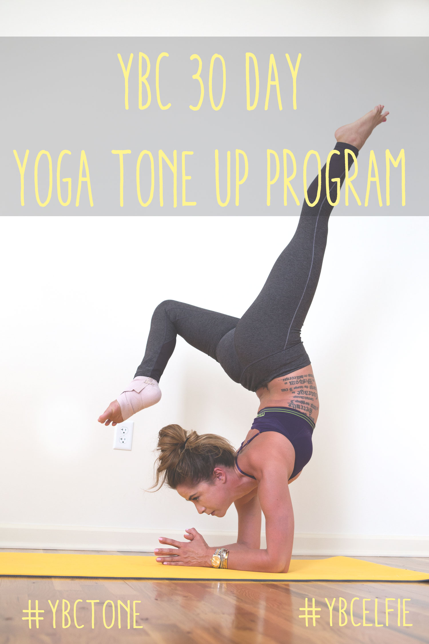 30 Day Yoga Tone Up Program - Week 1 — YOGABYCANDACE