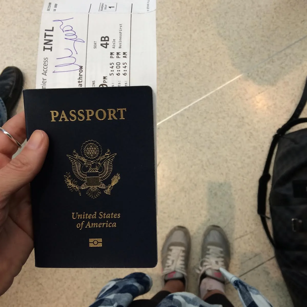 At JFk airport