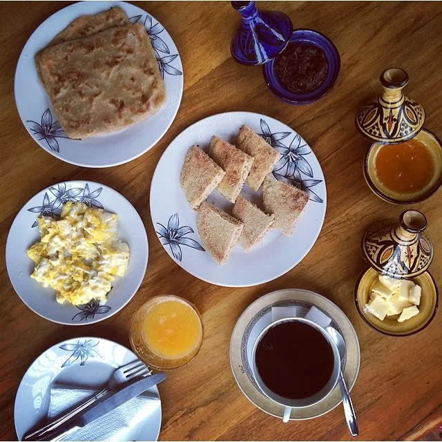Moroccan breakfast