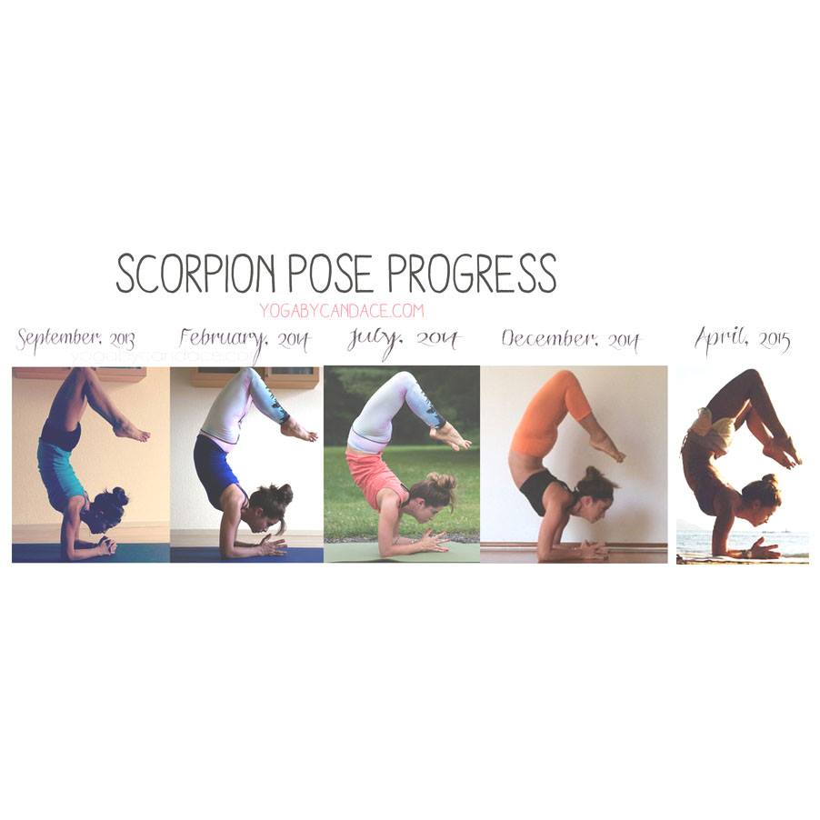 Premium PSD | Woman in vrischikasana or scorpion pose during yoga session