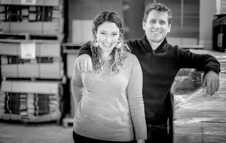 Emmy's Organics founders Samantha Abrams & Ian Gaffney
