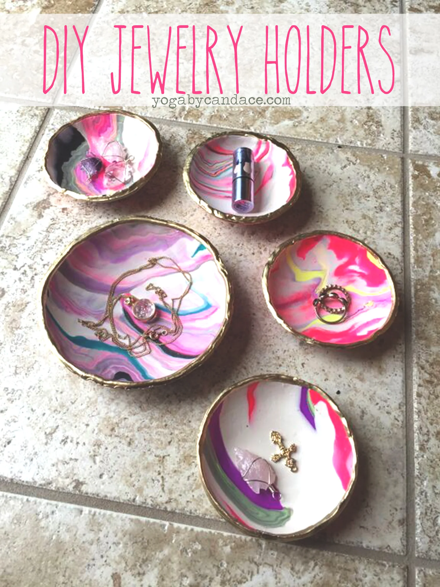 DIY Jewelry Holder — YOGABYCANDACE