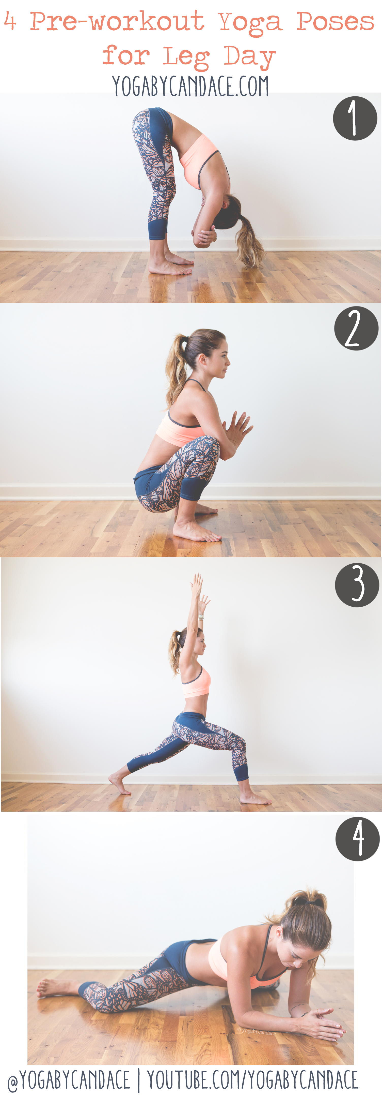 4 Pre-workout Yoga Poses for Leg Day — YOGABYCANDACE