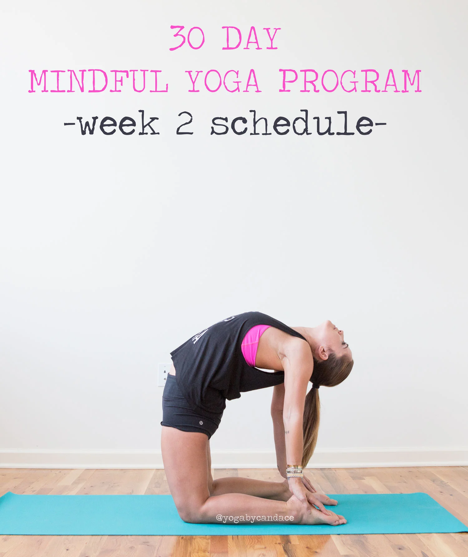 Pin now, practice later! Free 30 day mindful yoga program Wearing: lululemon shorts , sociable apparel tank ( similar ), lululemon bra Using: Jade yoga mat .