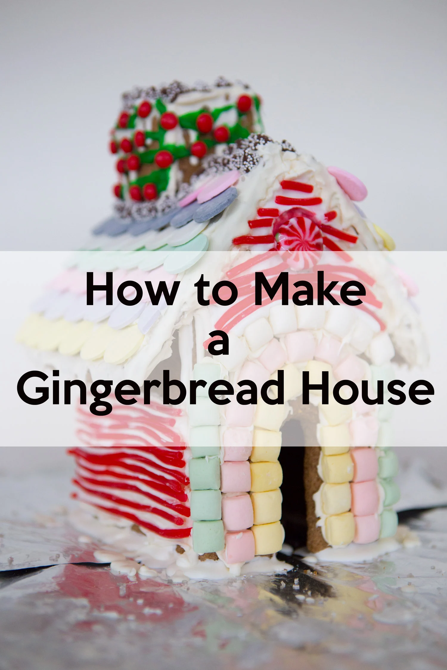 Pin now, and watch our tutorial on how to make a gingerbread house