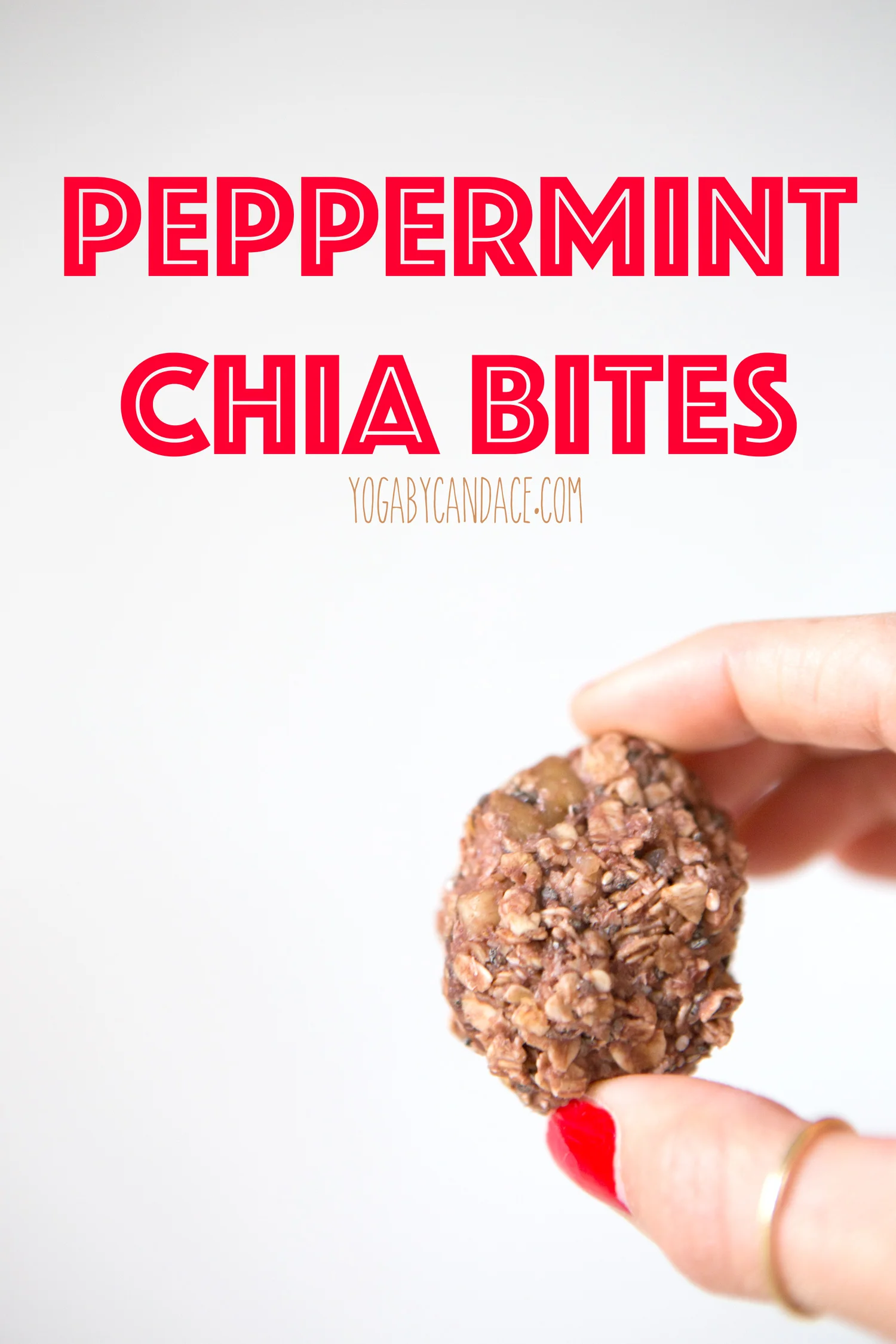 Pin now, make them later! Peppermint Chia Bites! 
