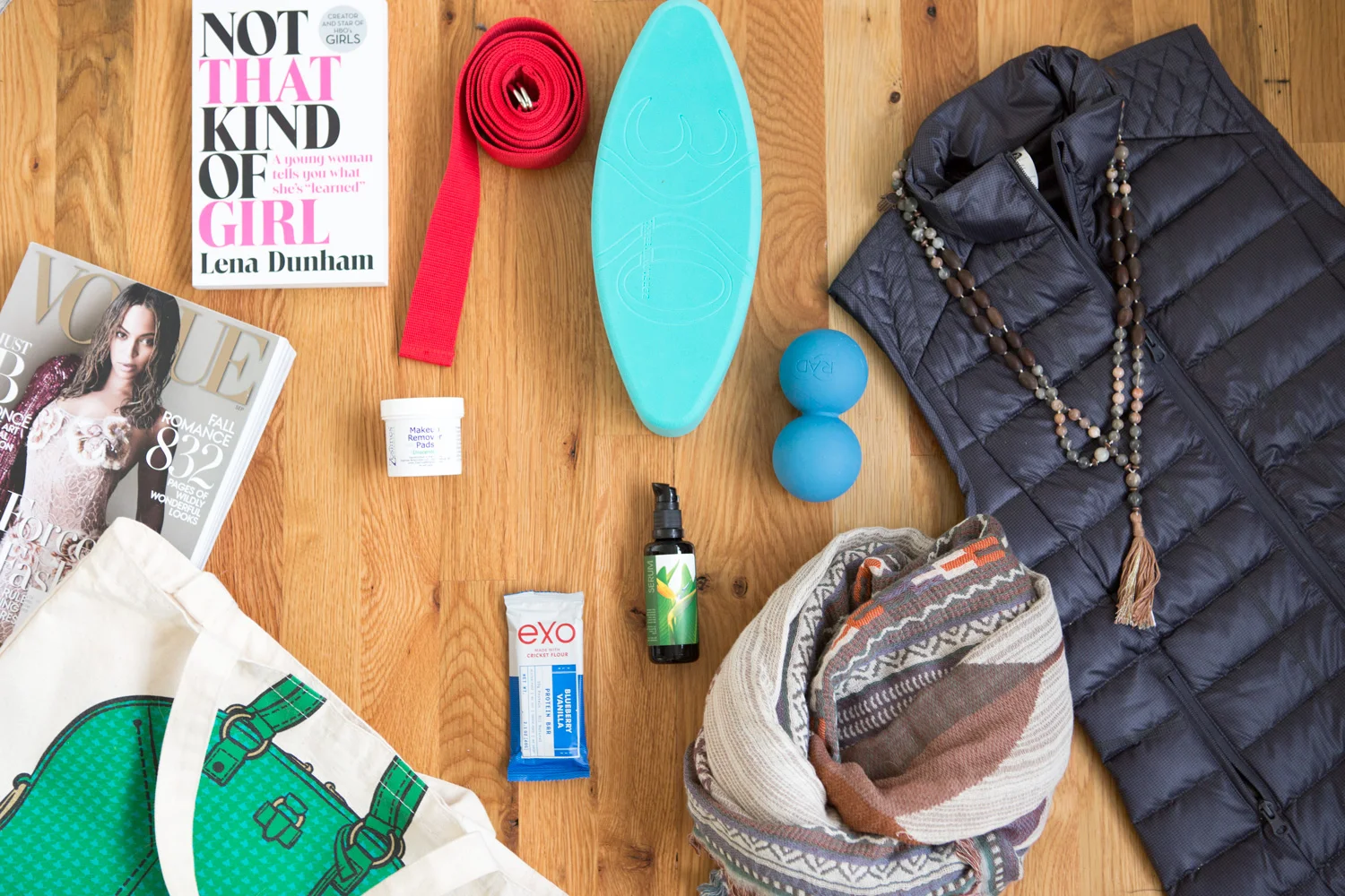 What's in my yoga bag