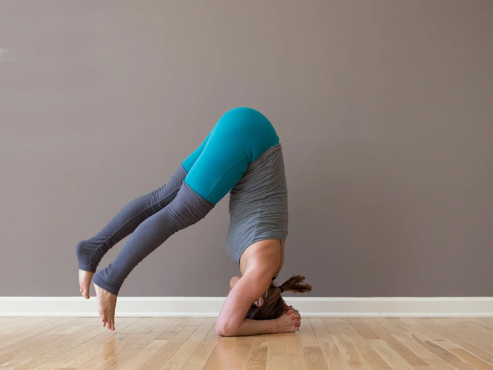 Funky Transitions Headstand To Forearm Stand Yogabycandace