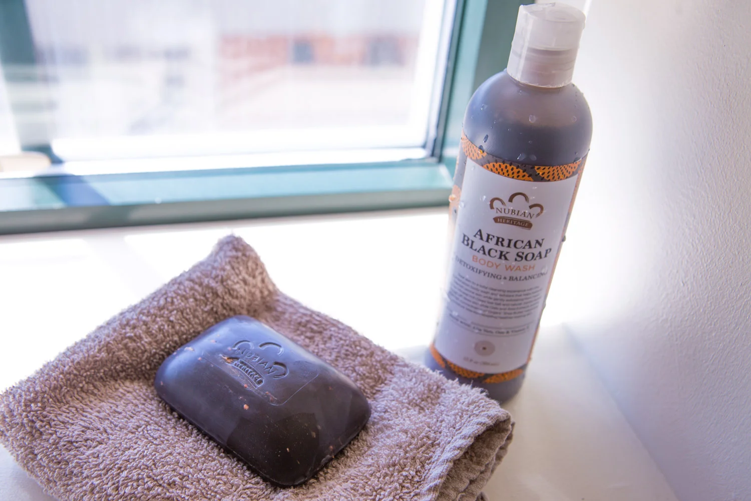 Nubian Heritage African Black Soap and Body Wash