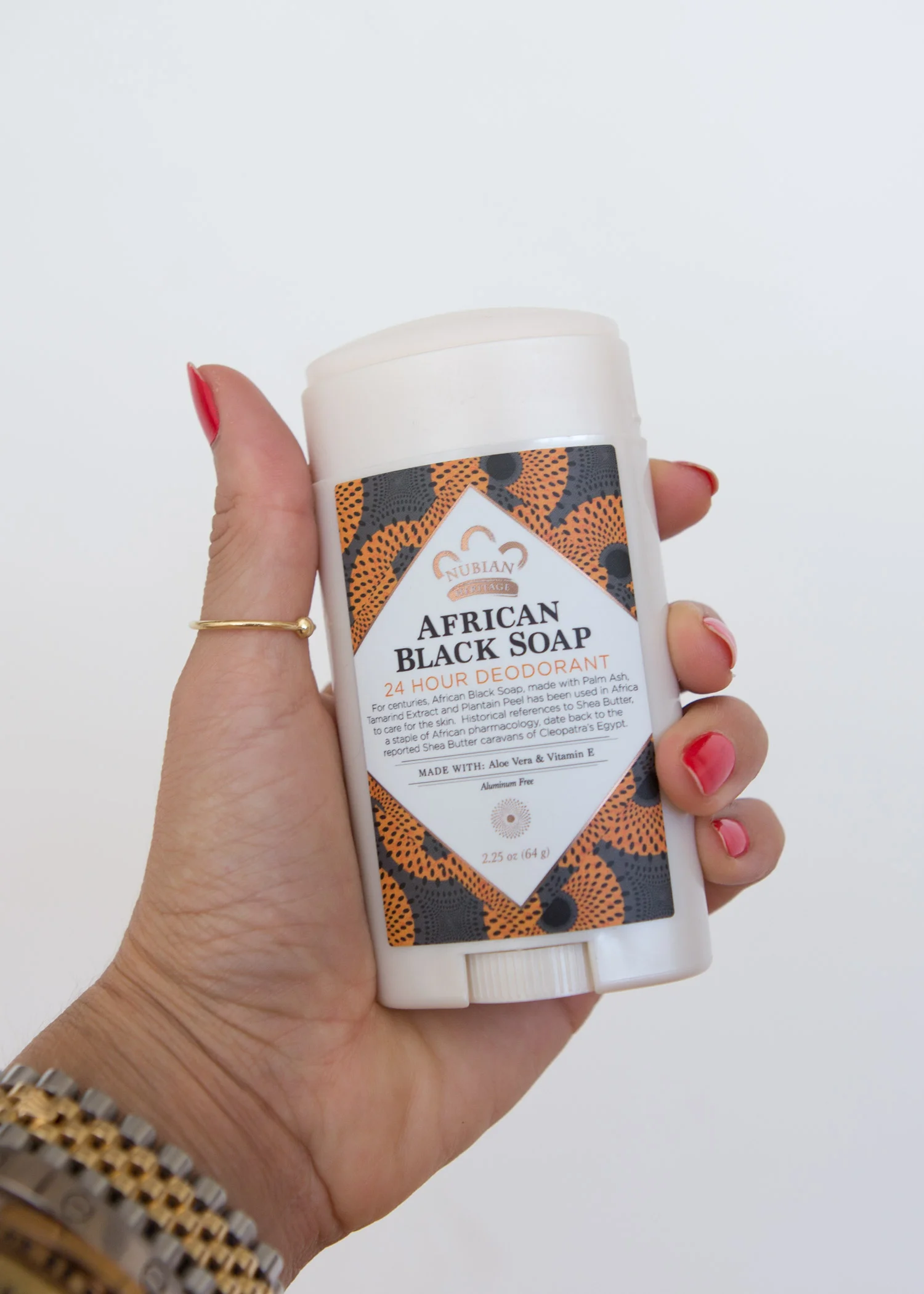 Nubian Heritage African Black Soap Deodorant