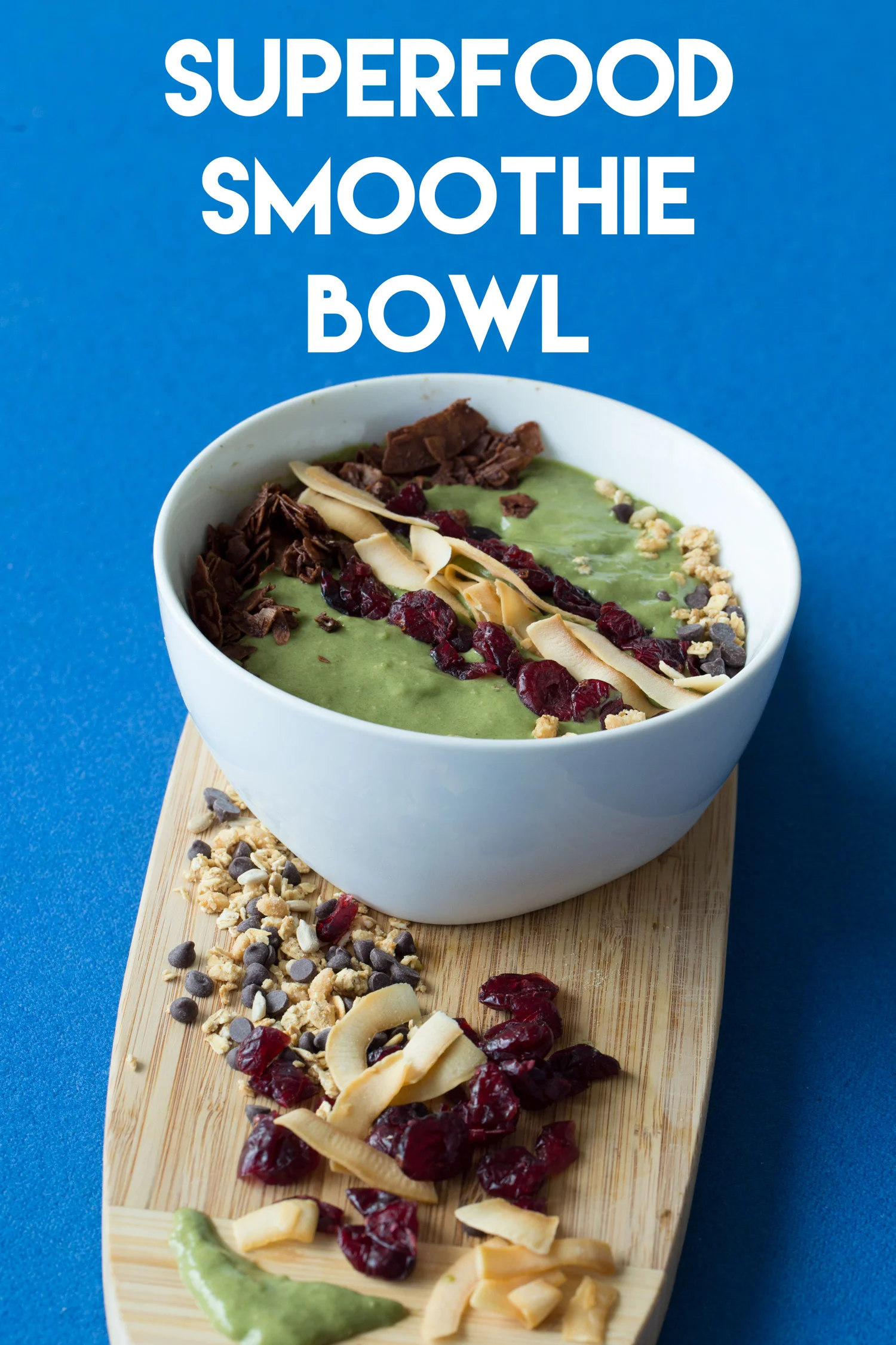 Pin now, make later - superfood smoothie bowl