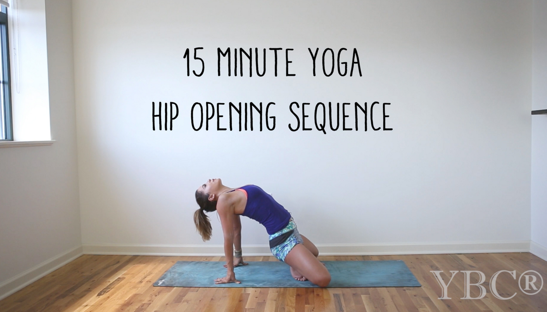 Pin now, practice later - 15 minute hip opening yoga video Wearing: Maaji shorts (on sale). Using: Hot yoga mat .