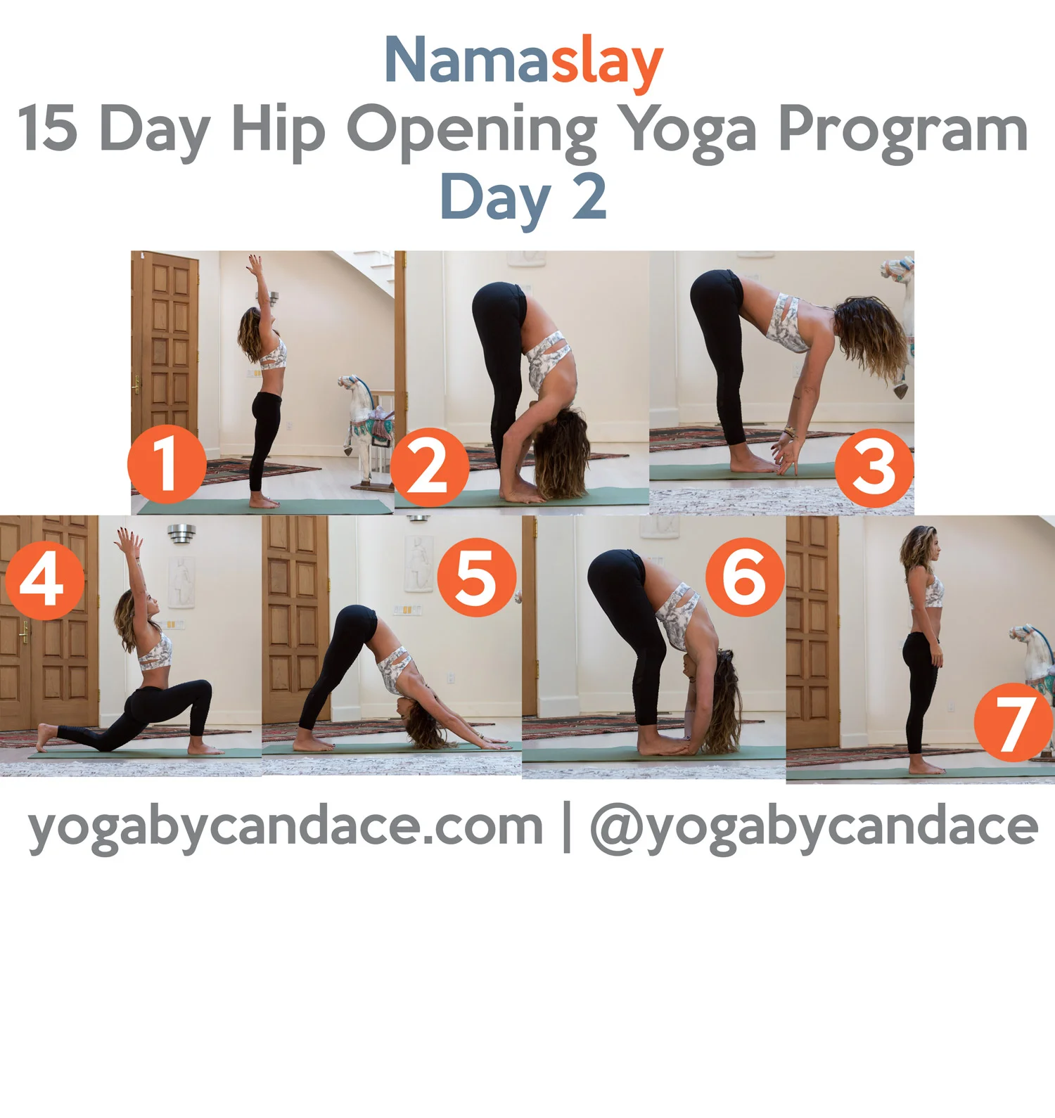 Pin now and practice later - Namaslay 15 day hip opening challenge - day 2