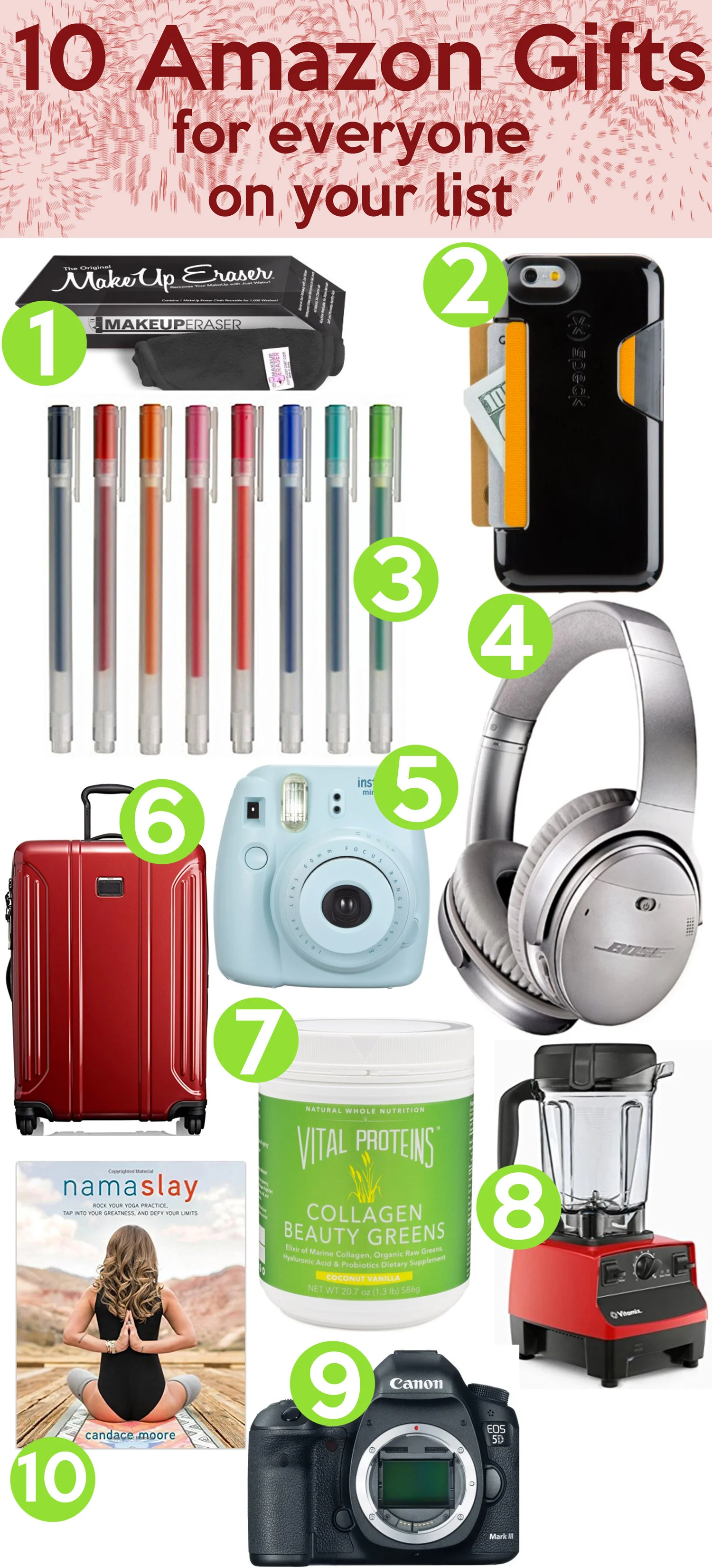 10 Amazon Gifts for Everyone on your List — YOGABYCANDACE