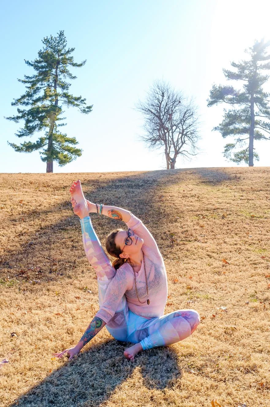 Lauren in Sundial Pose