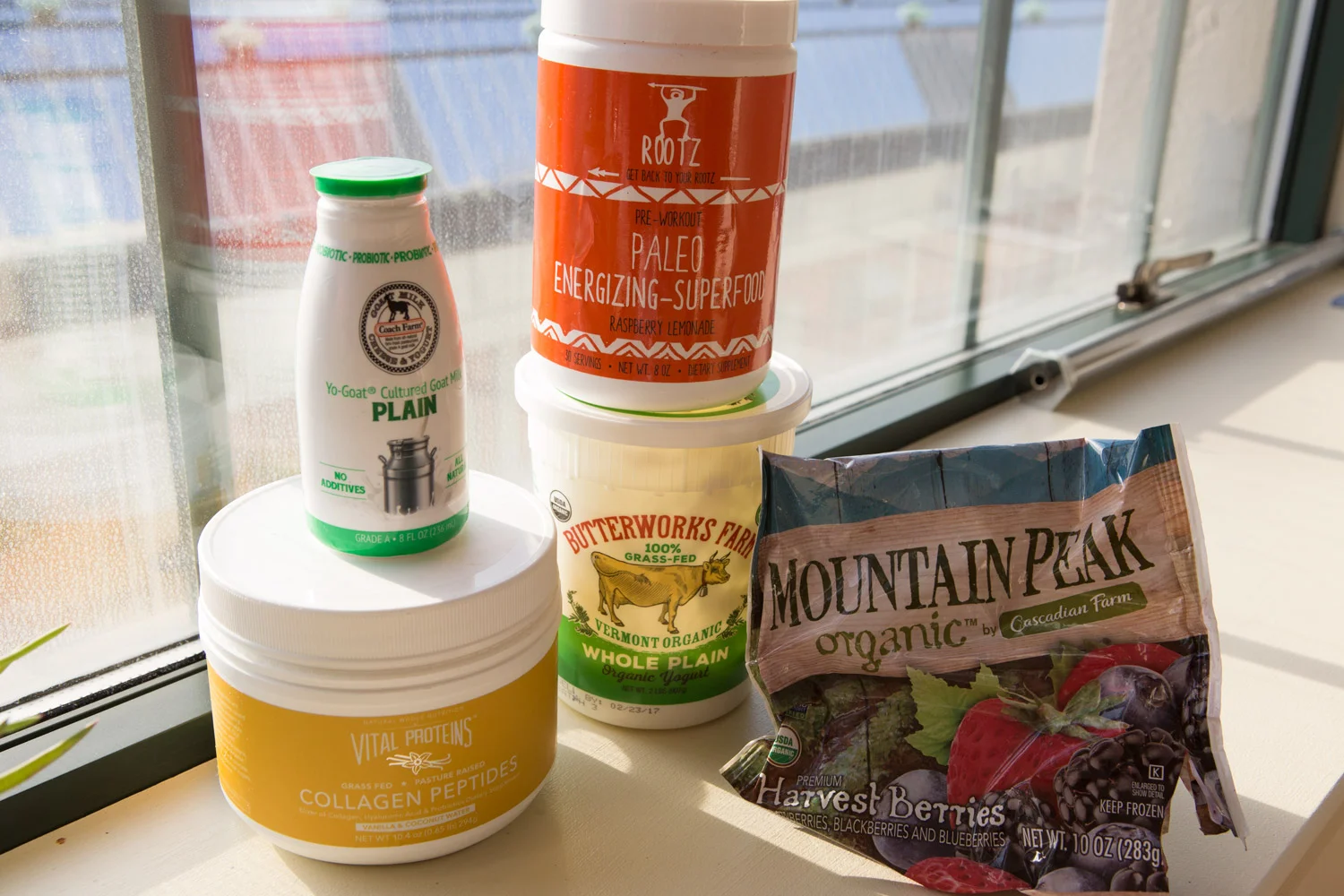 Ingredients for Energy Boosting Morning Smoothie Recipe