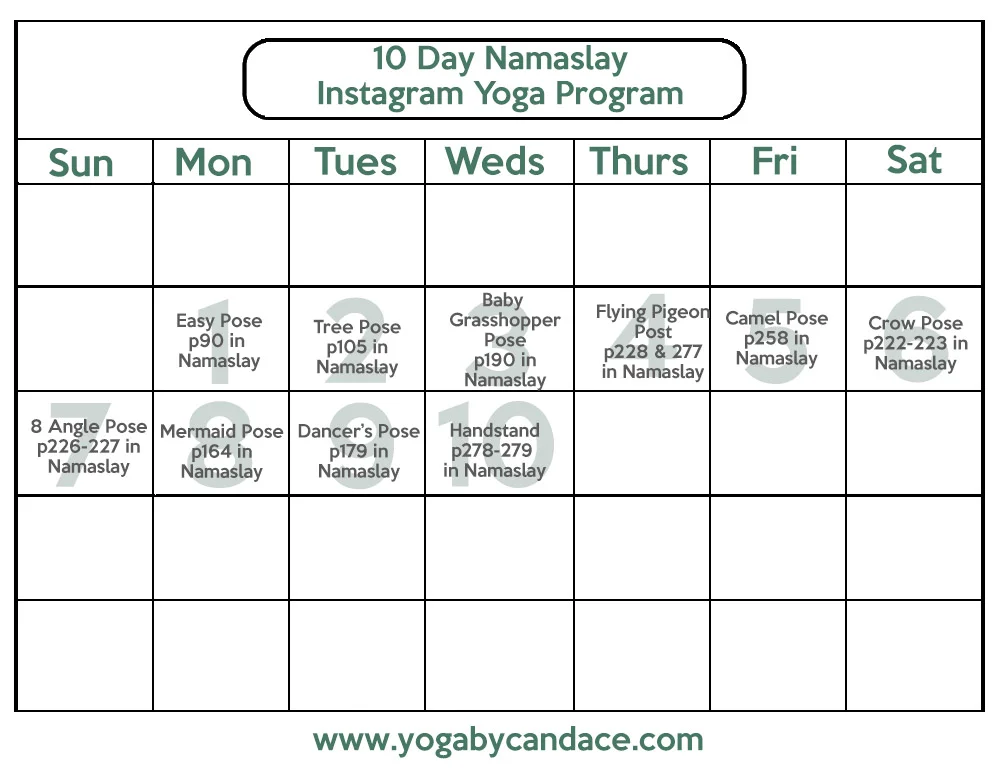 Namaslay instagram challenge!