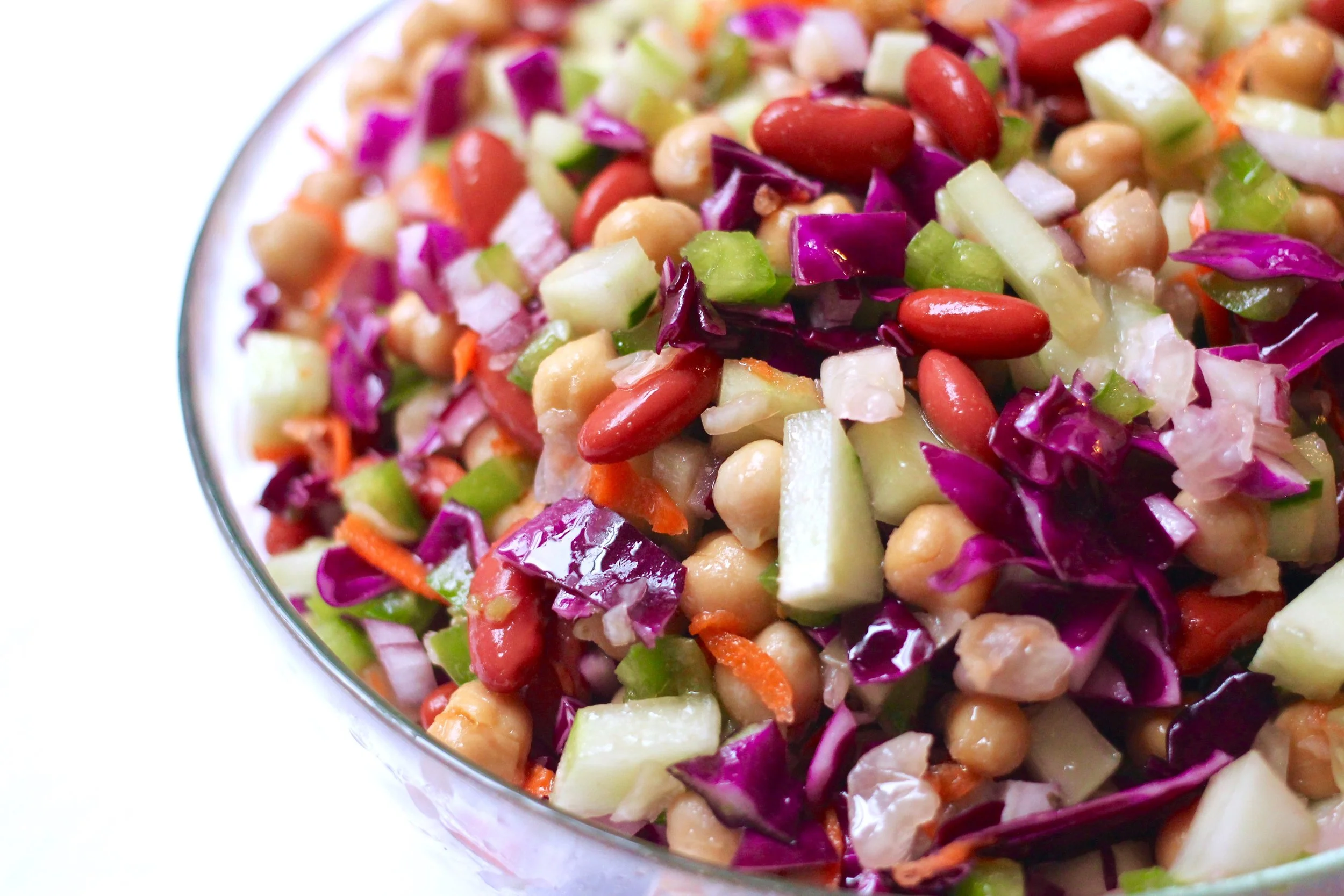 Bean & Sauerkraut Salad