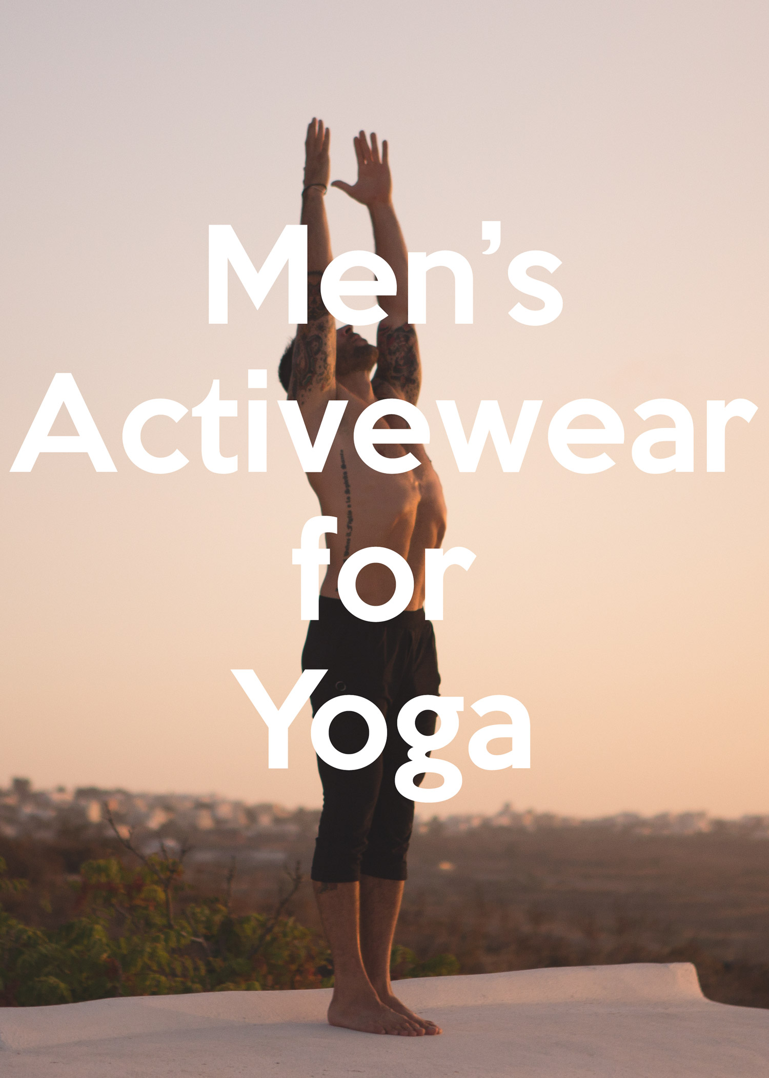 Yoga Clothes and Activewear for Men — YOGABYCANDACE