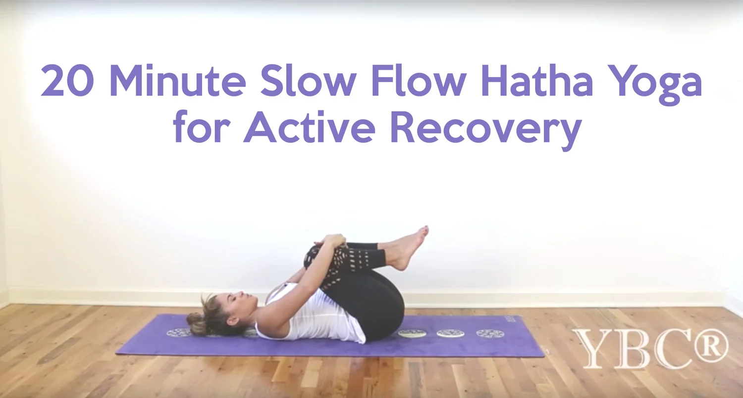 20 Minute Slow Hatha Yoga for Active Recovery