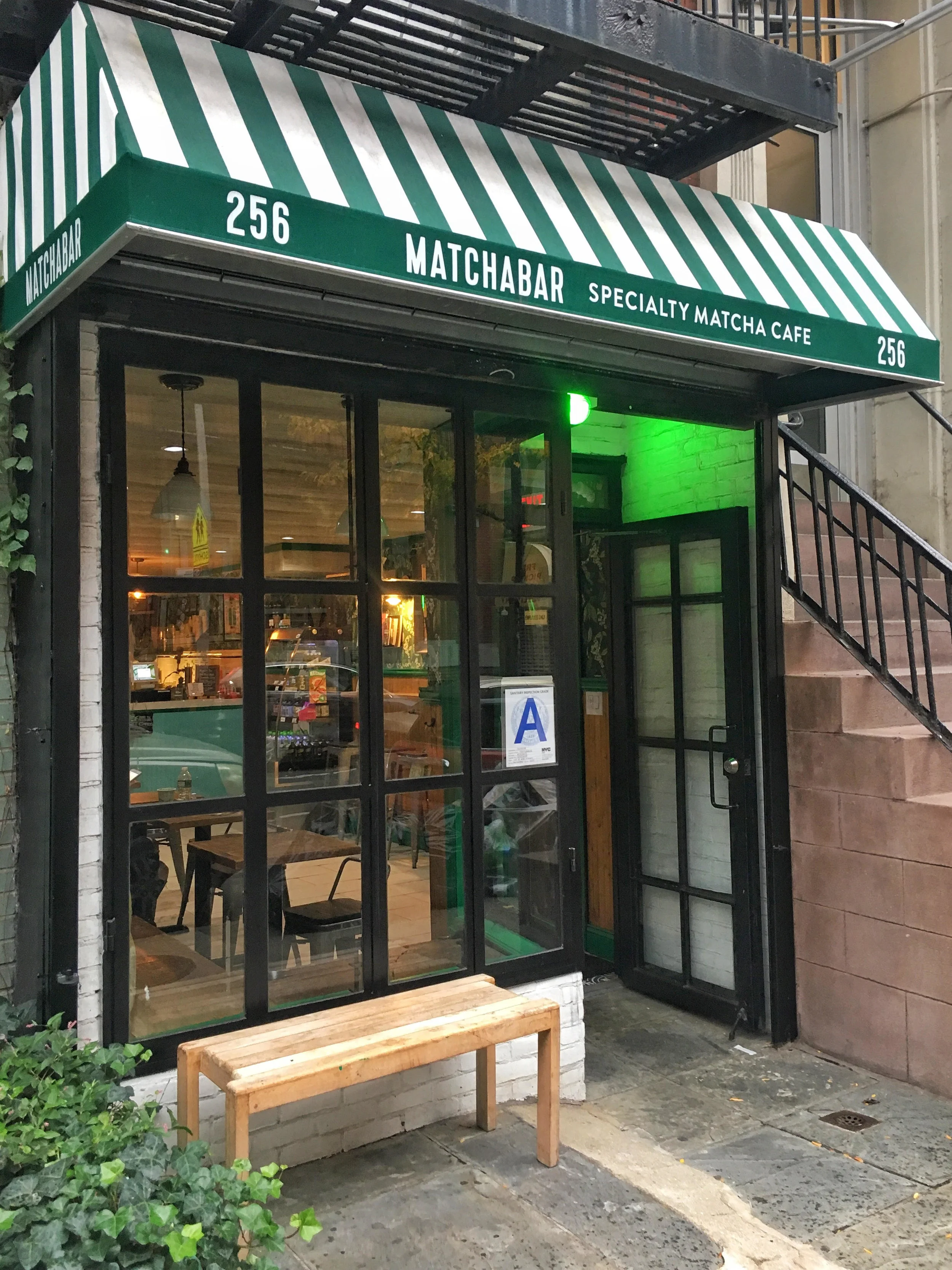 MatchaBar in Chelsea, Manhattan