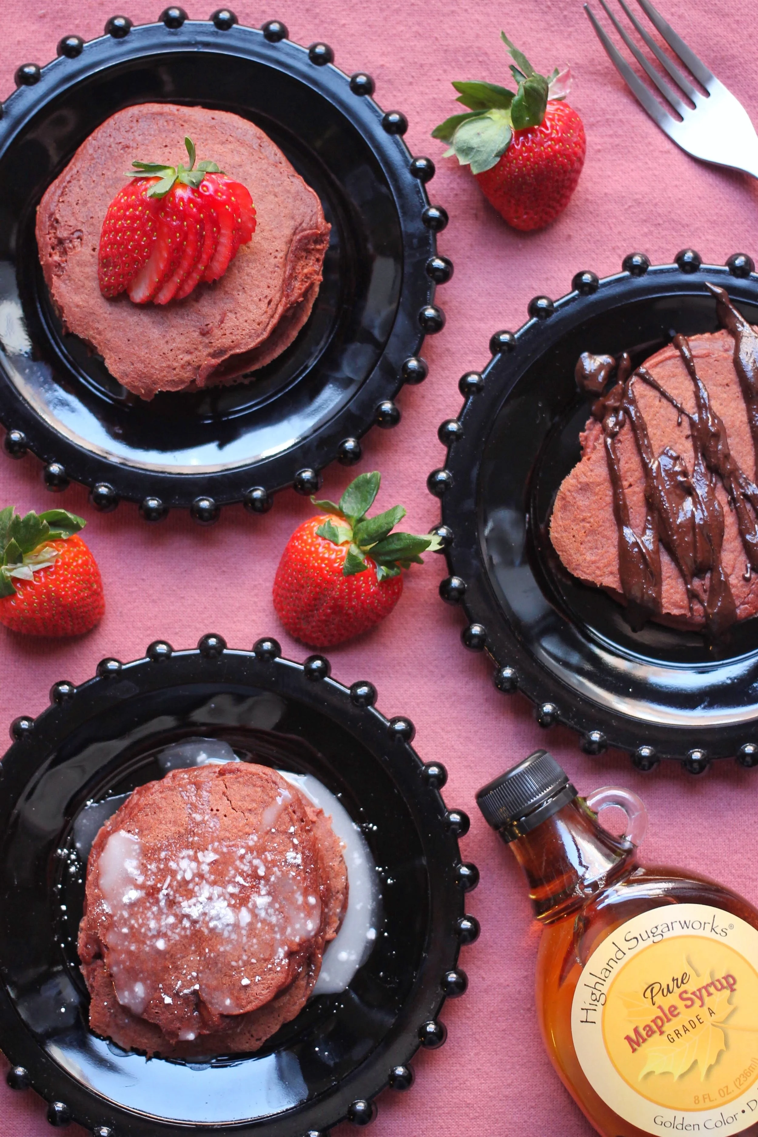 Red Velvet Beet Pancakes