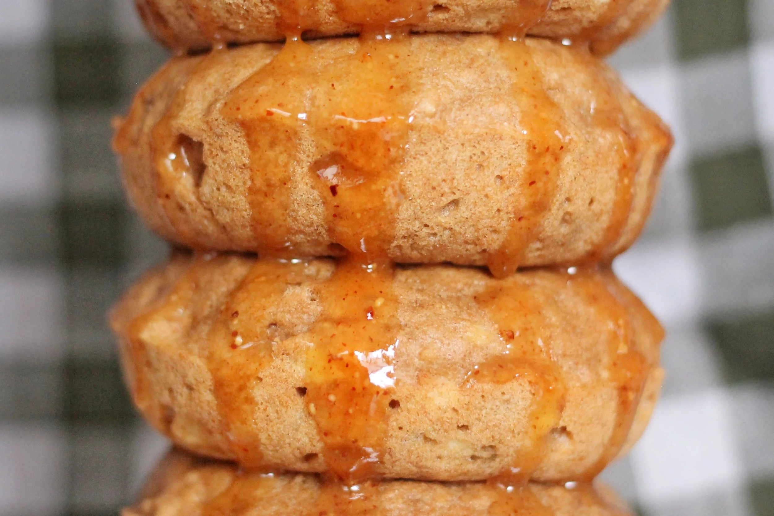 Baked Banana Donuts