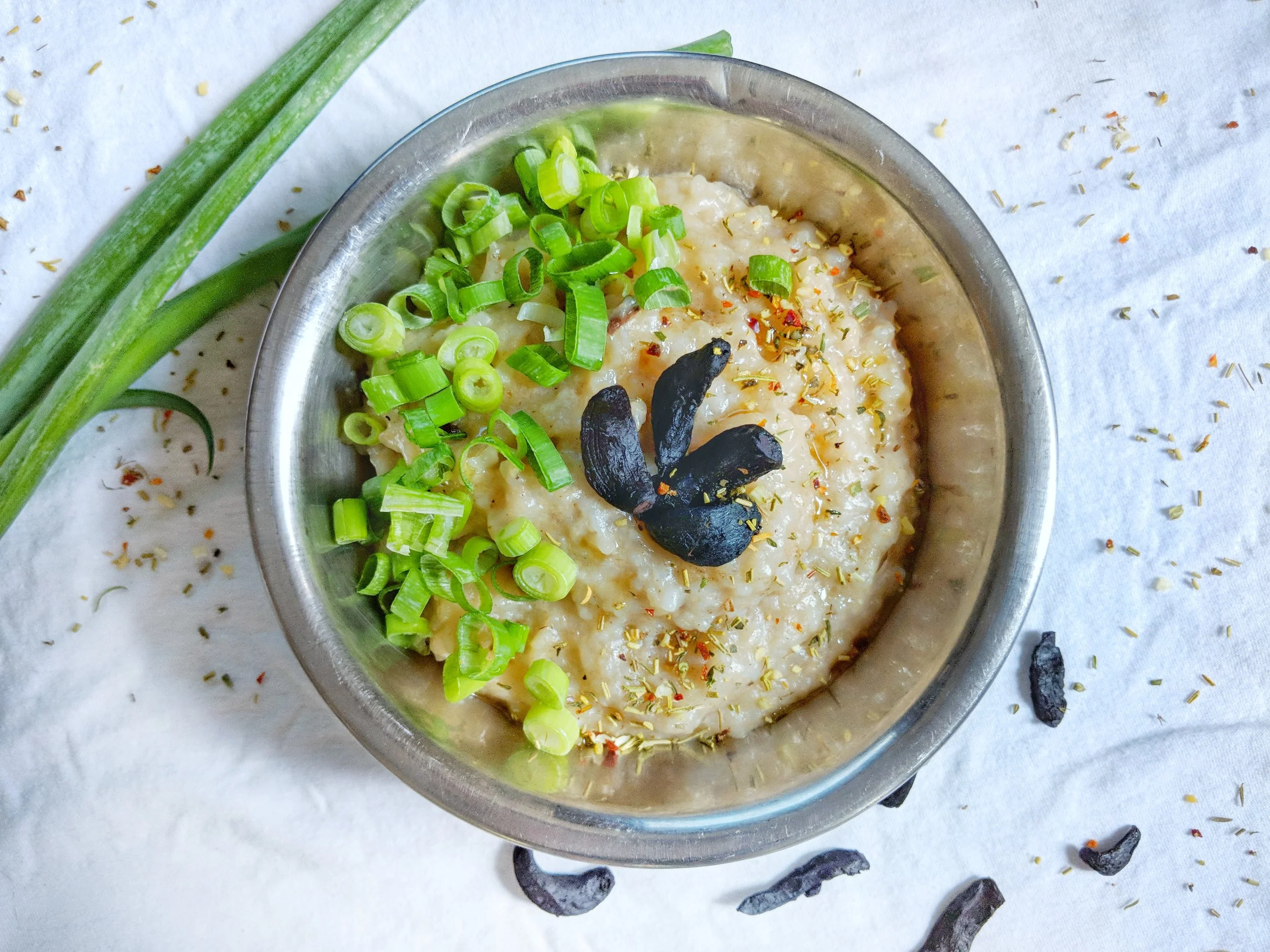 YBC Ingredient Challenge: Black Garlic Congee