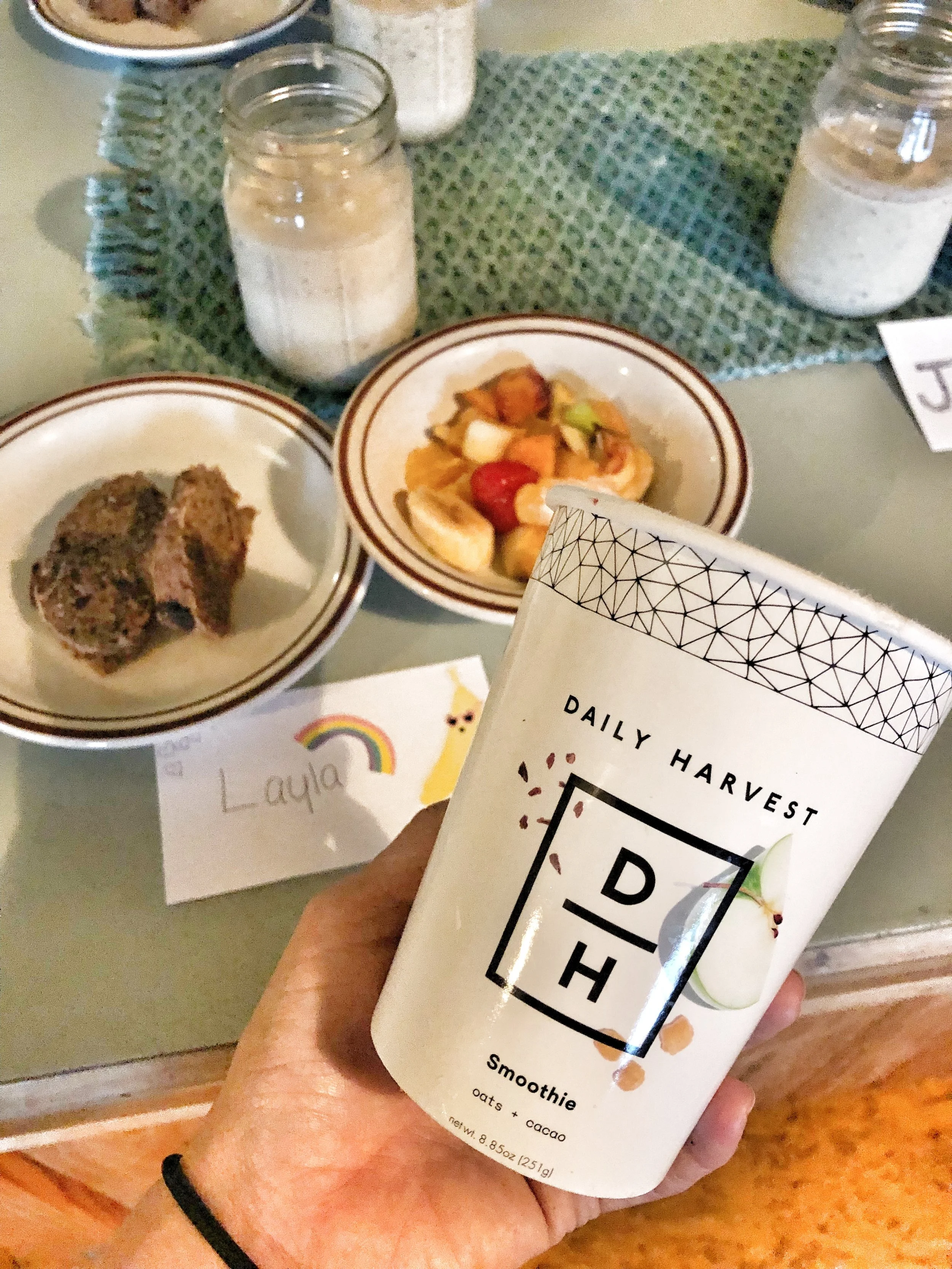 Daily Harvest Smoothies were a hit!