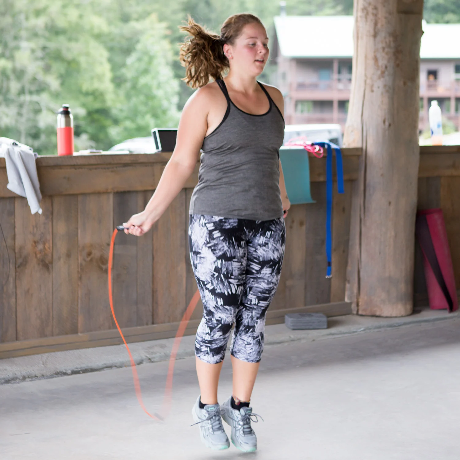 Jenelle at Strength Class