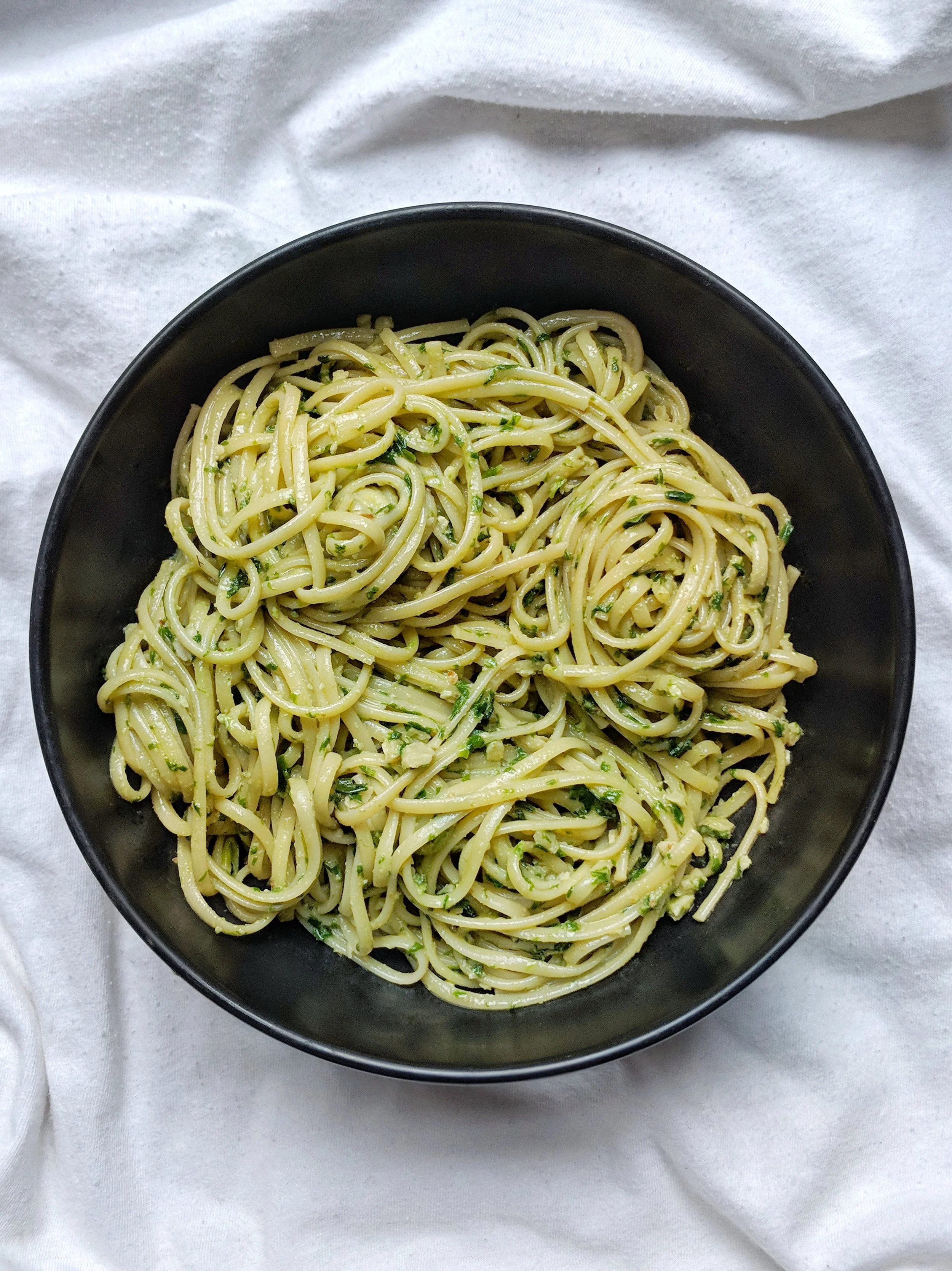 Ramp Pesto, Two Ways