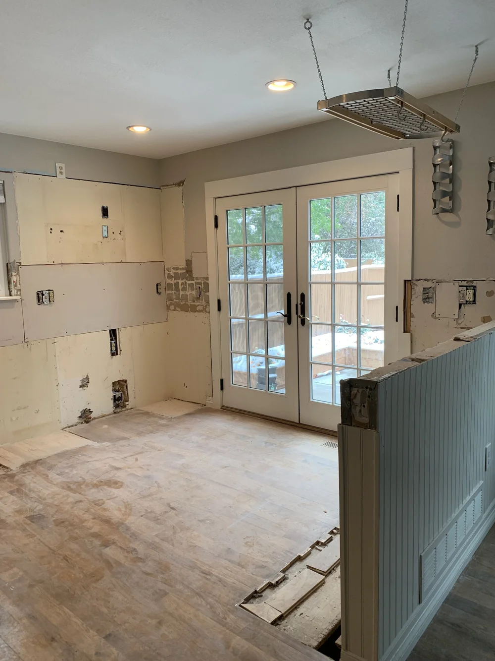 Bye, bye kitchen!