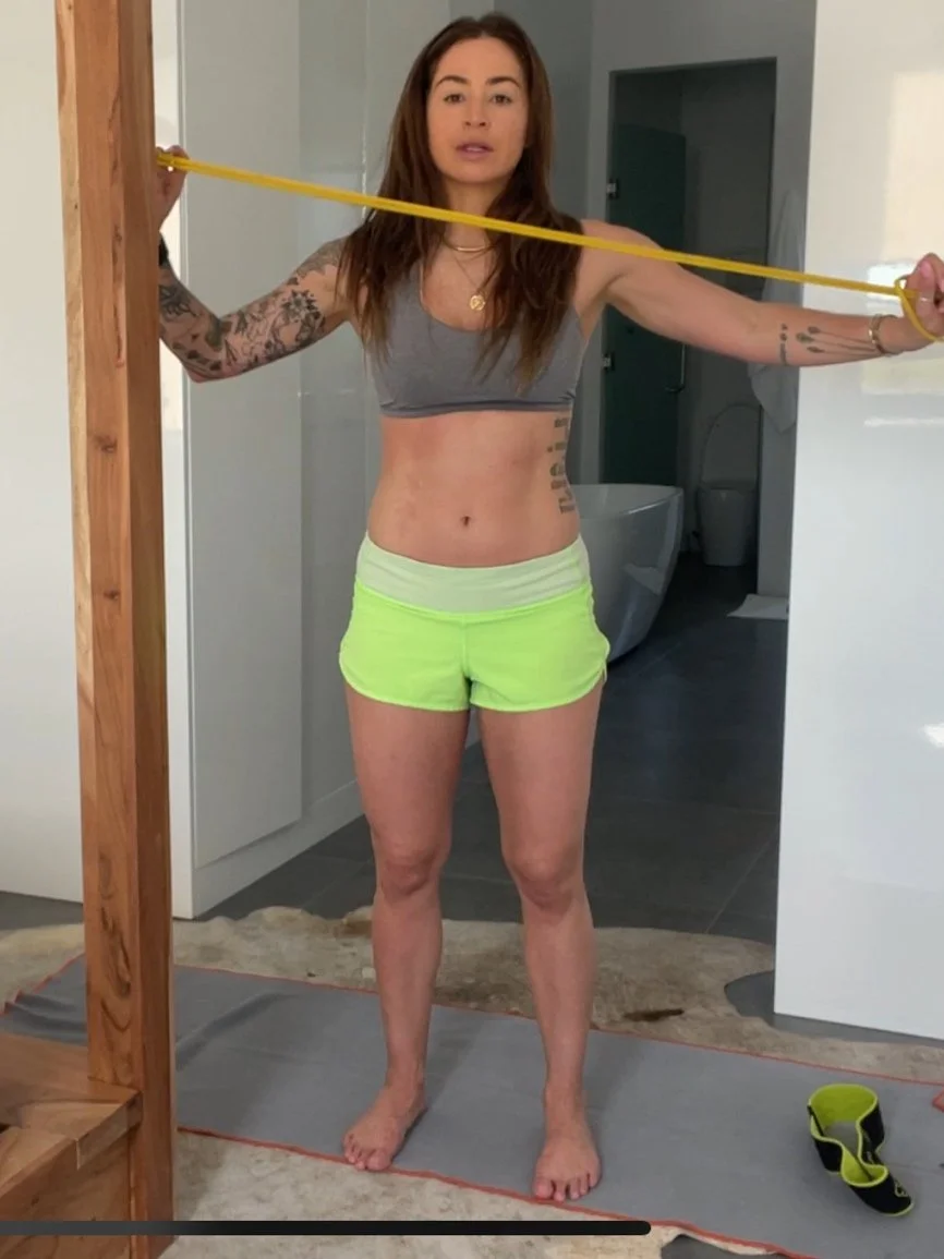 20 Min Resistance Band Workout for Improved Posture