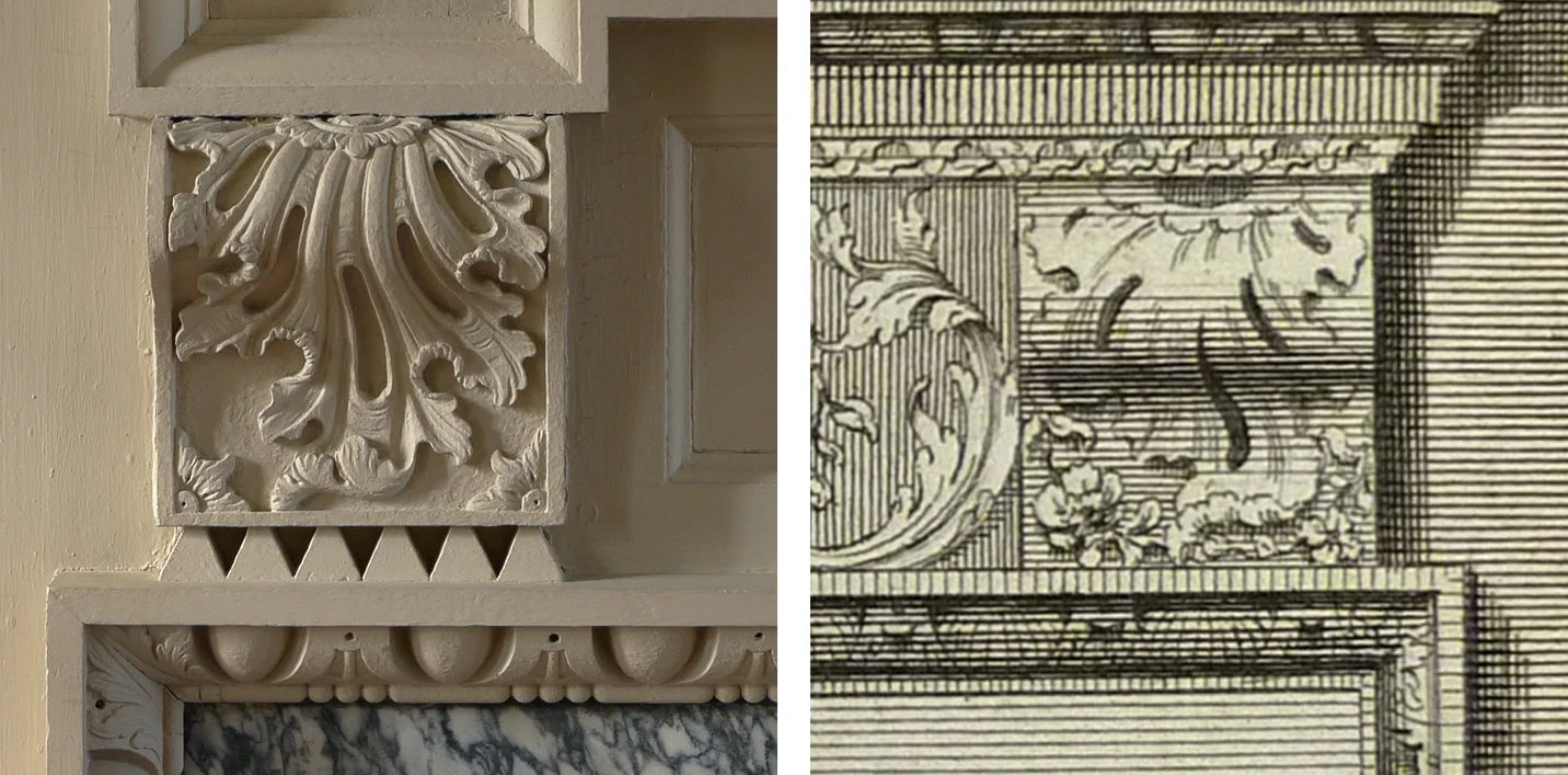 Architectural details from Mount Pleasant