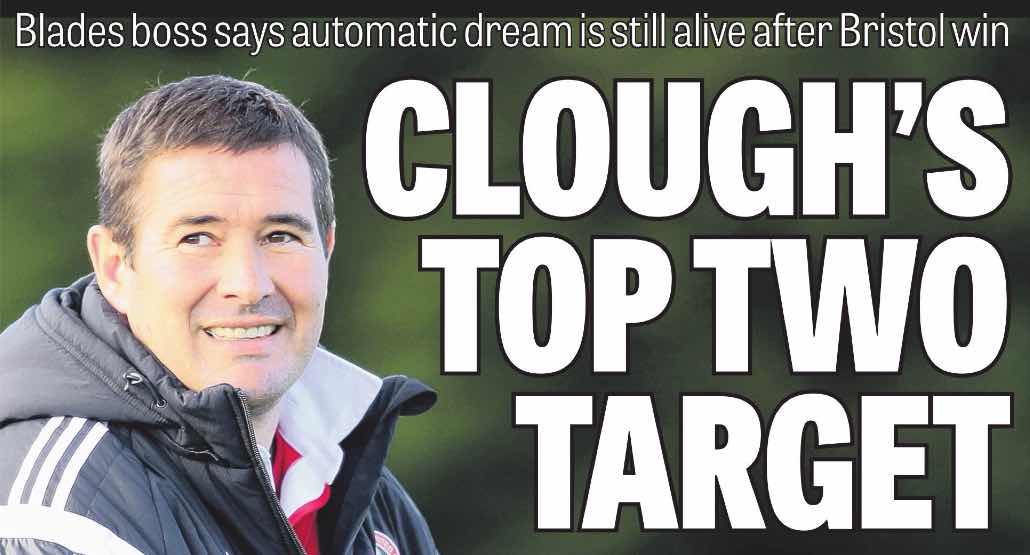 WHO SAID THAT? FORMER BOSS NIGEL CLOUGH GOT THERE FIRST IN FEBRUARY 2015.