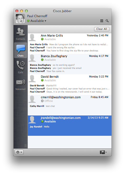 Jabber client for mac os x 10.8 Jabber client for mac os x 10.8