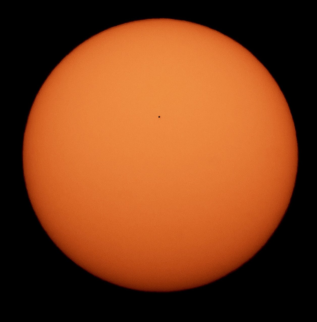 The transit of Mercury across the sun