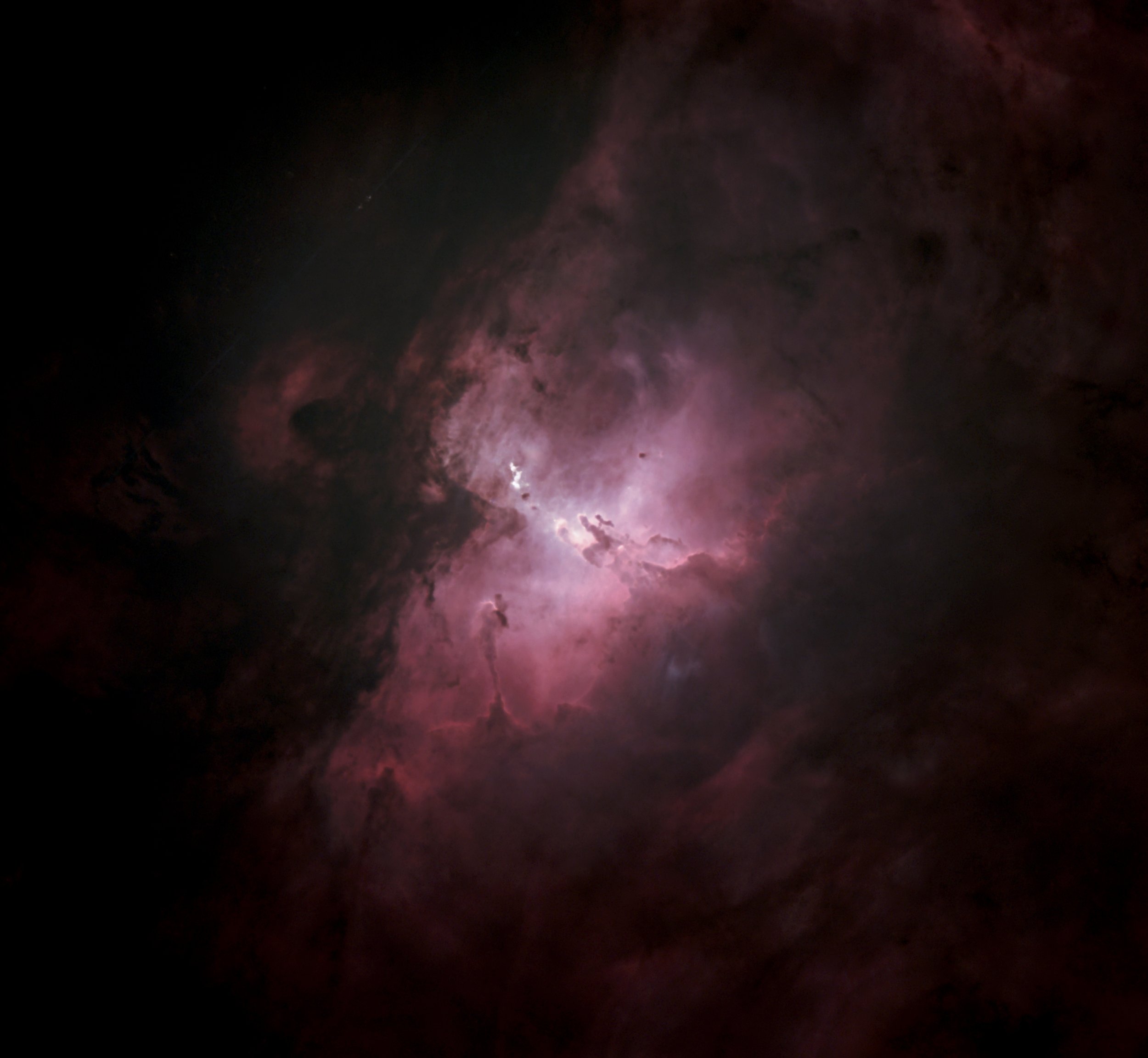 The Eagle Nebula with the famous "Pillars of Creation"