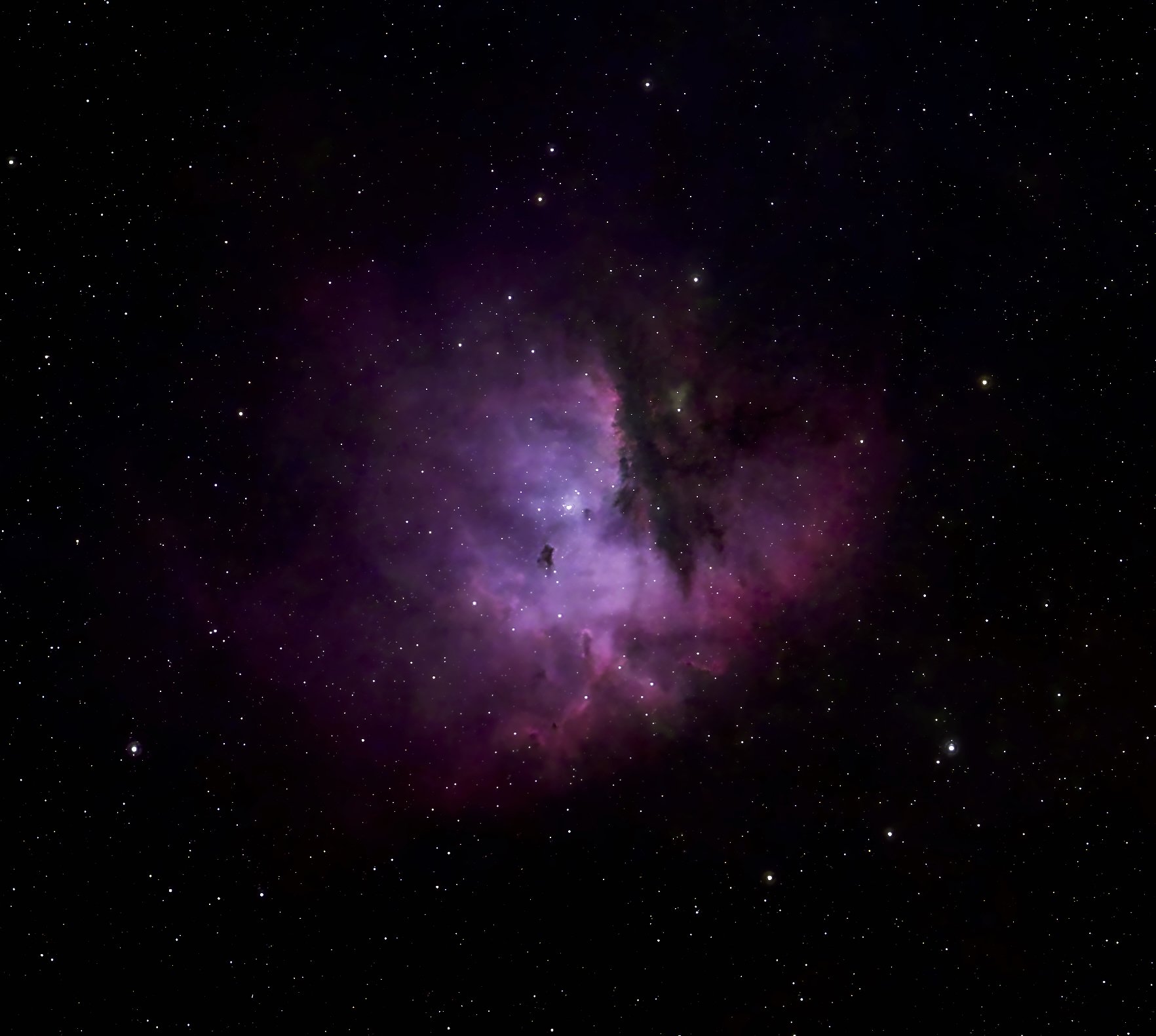 The Pacman Nebula