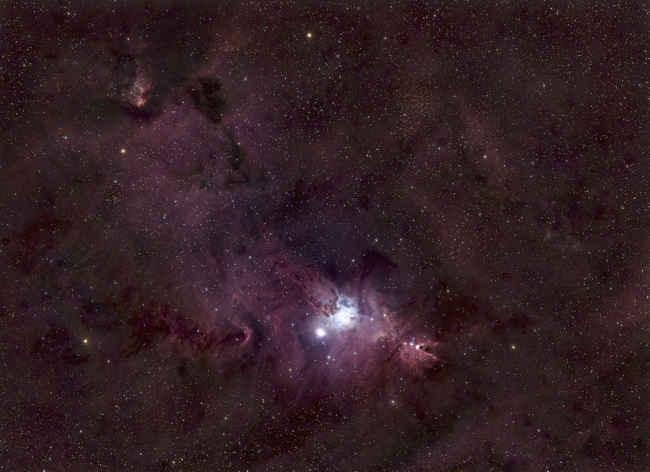 Christmas Tree Nebula and Cone Nebula