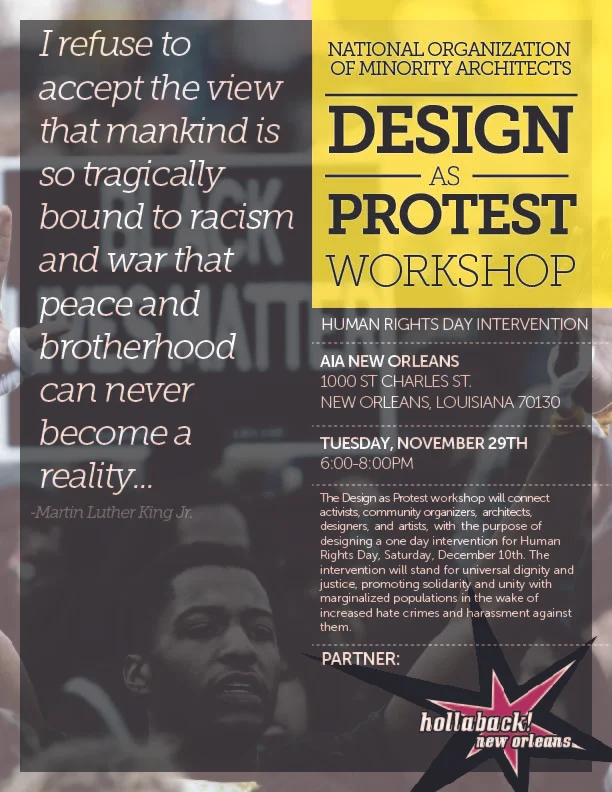 Design As Protest Workshop