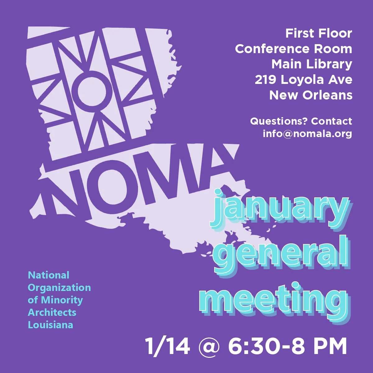January General Meeting 