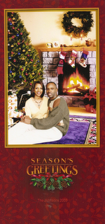 2003 - Mr. & Mrs. J a year before baby bear. Little did we know the little one we worked so hard for, would finally be here in 2004! (digital background, I would never have purple carpet)