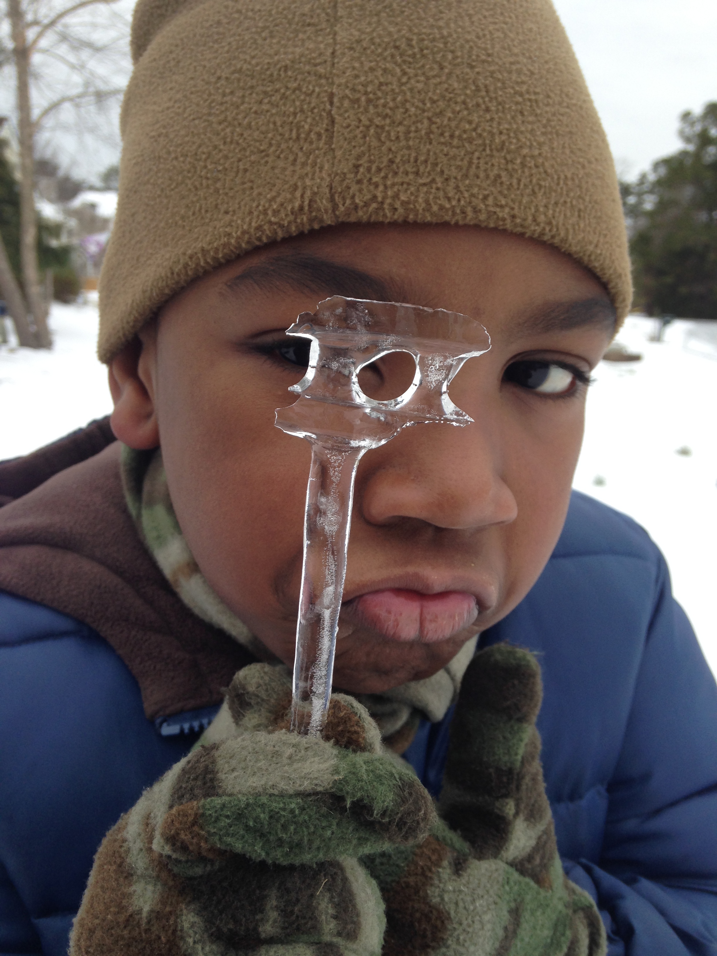 A magnifying glass