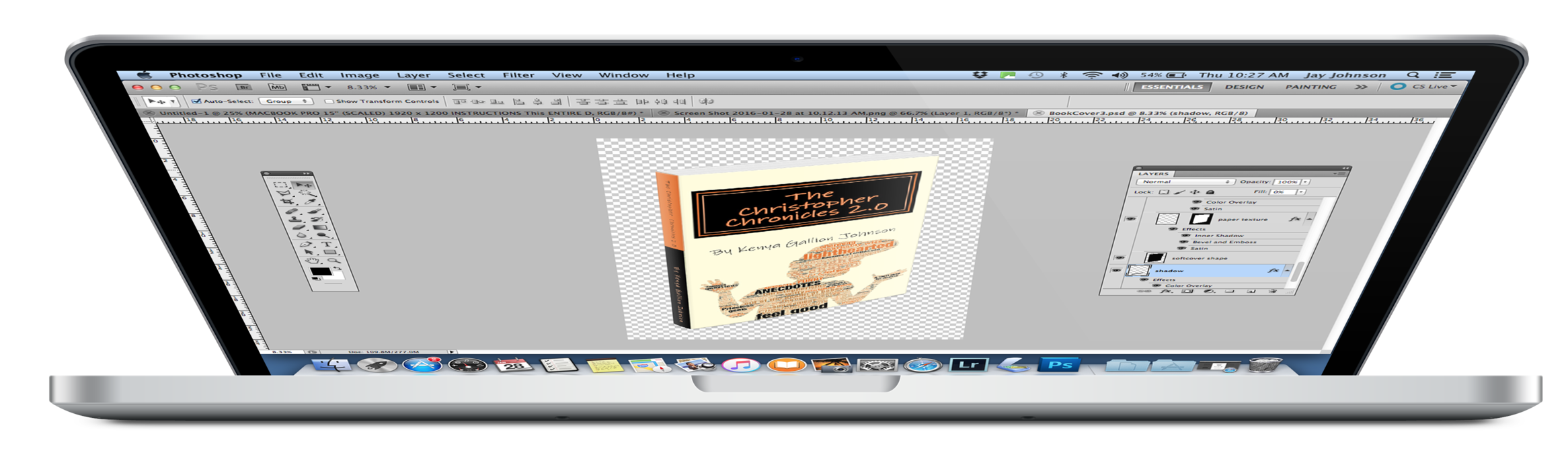 Sneak peek of the cover of The Christopher Chronicles 2.0