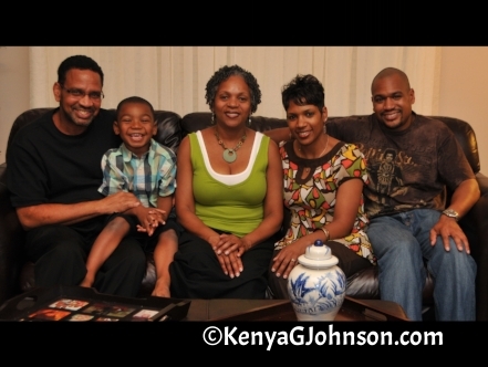 Daddy, Christopher, Mom, Me & My Brother June '09