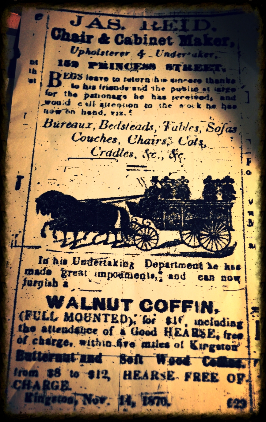Original Advertisement from November 1870